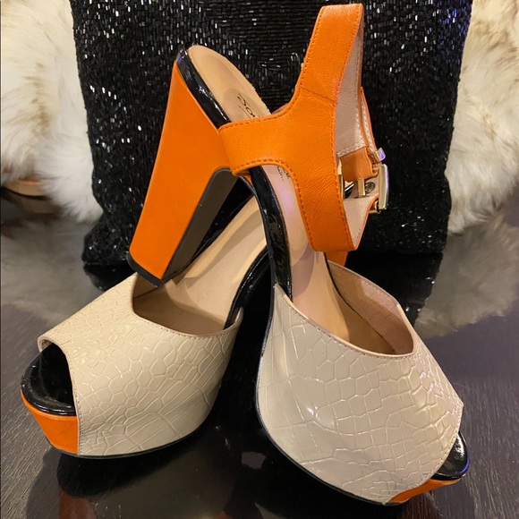 Brand New ✨Leather Sandal High Heels ✨ Brand “ Joy&Peace” ✨Size 6.5 - Picture 6 of 16